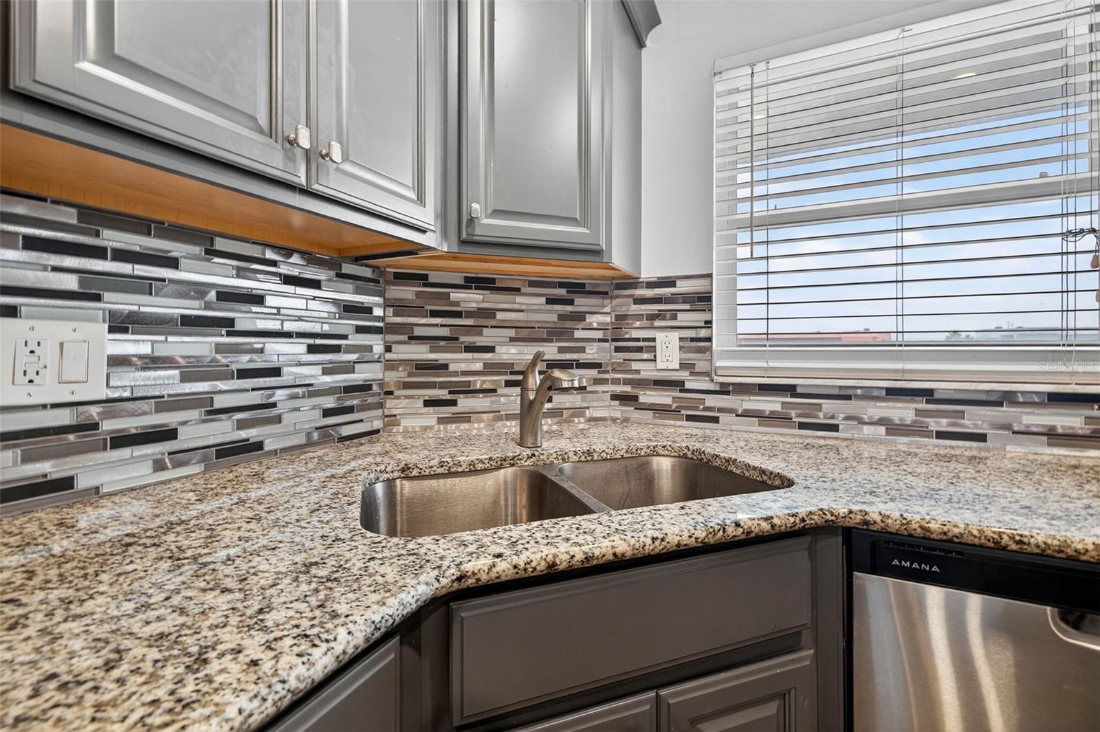 Custom tile backsplash