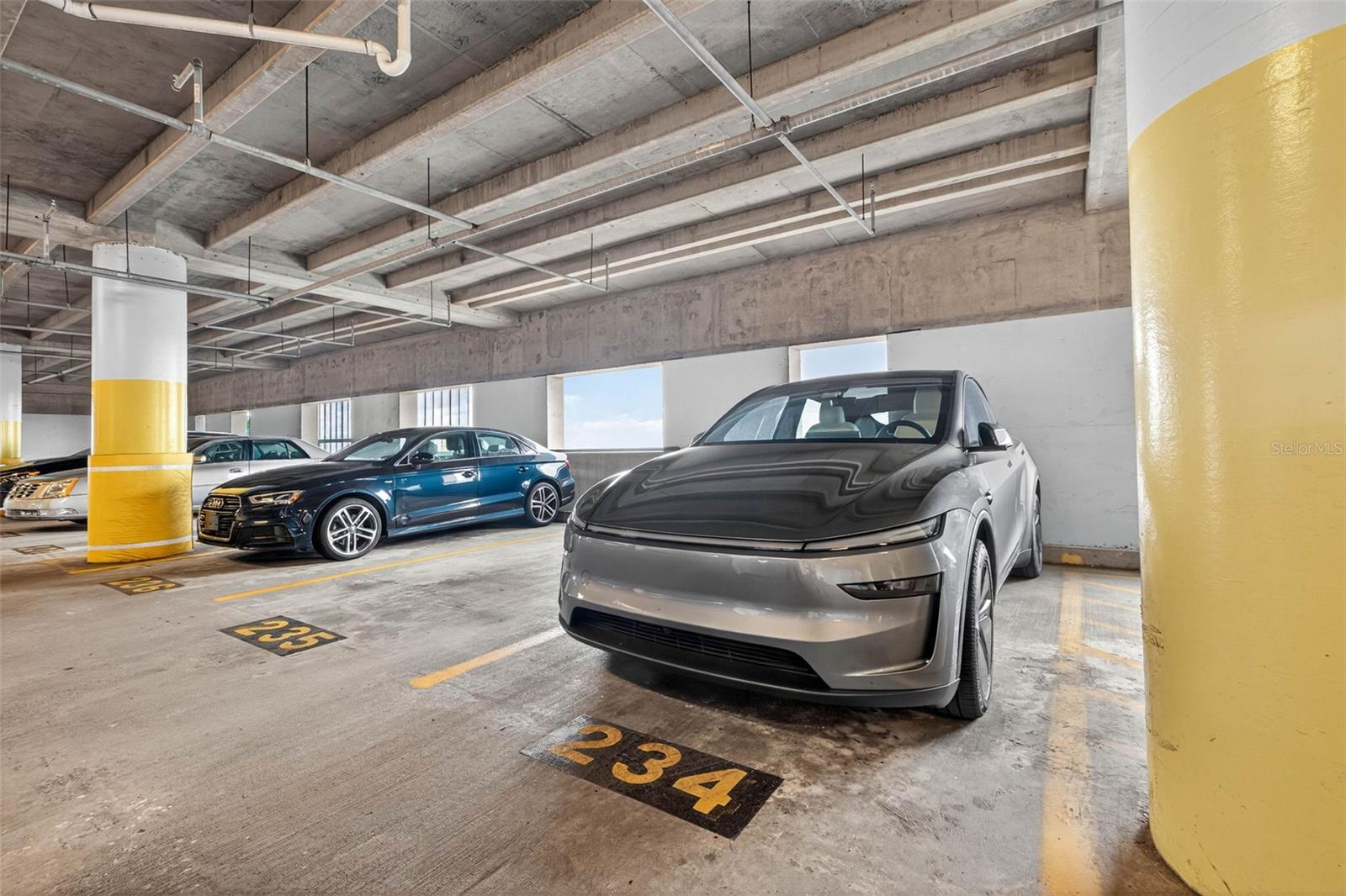 Assigned parking spot