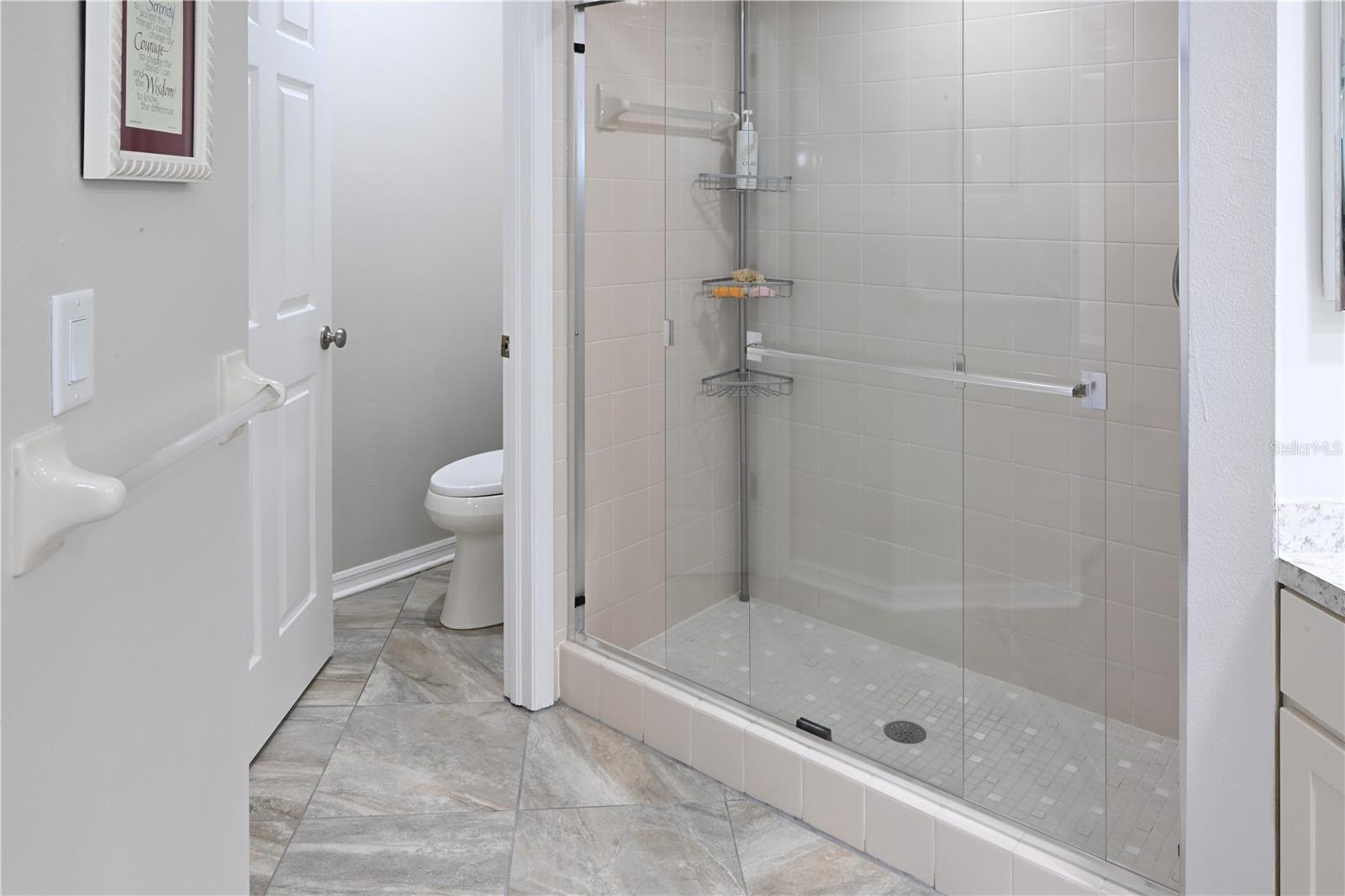 The Master Updated Shower