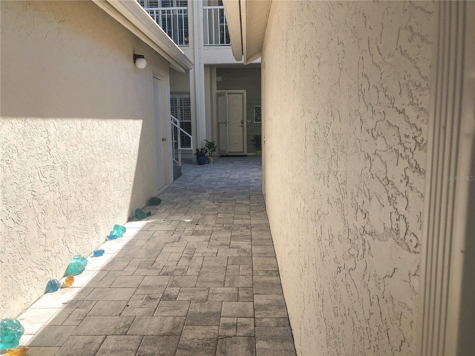 Paver Entryway