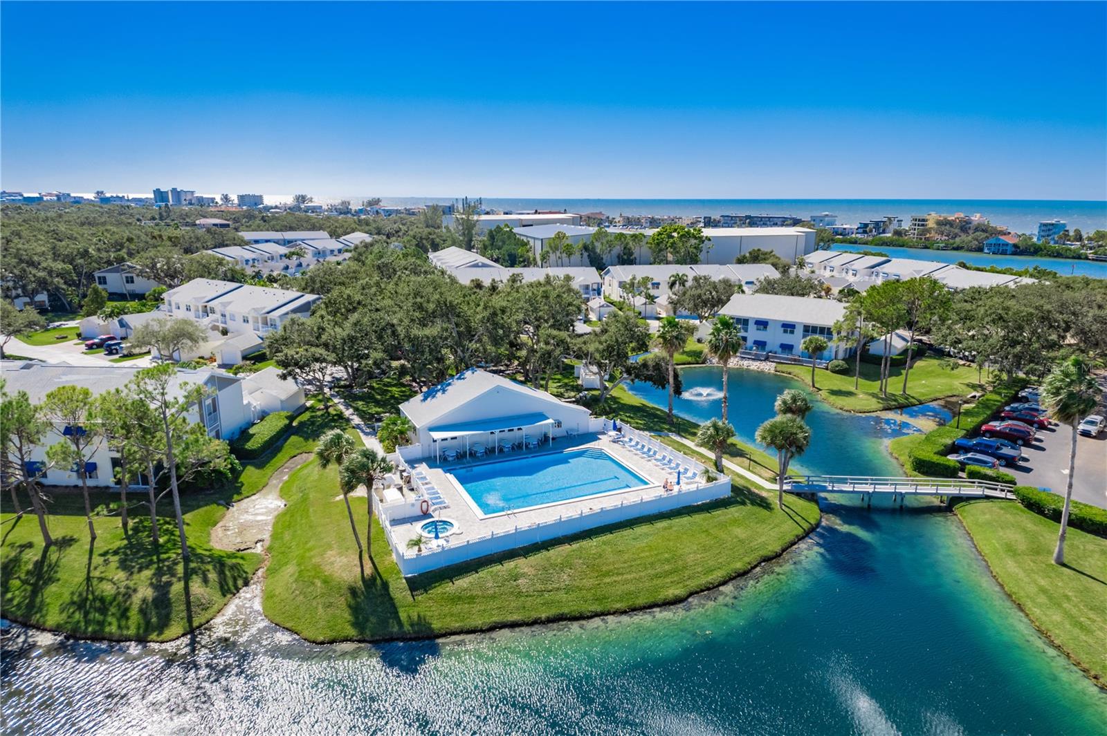 Aerial view of pool and Clubhouse 2