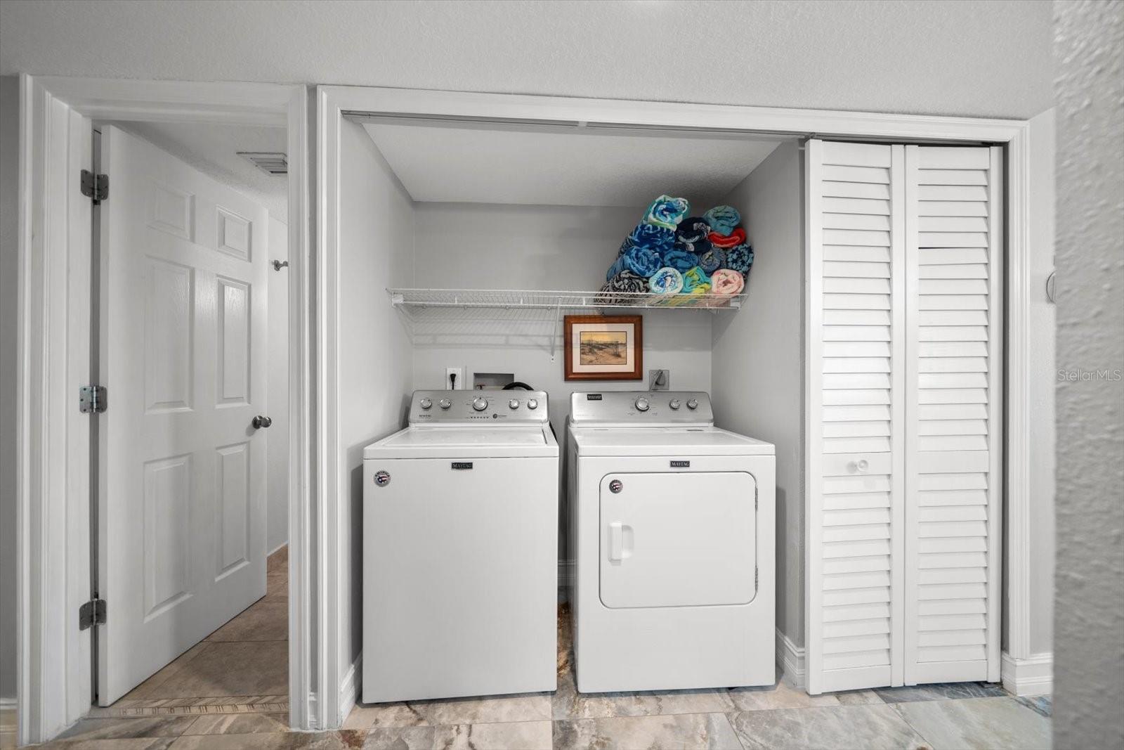 Full size wash and dryer