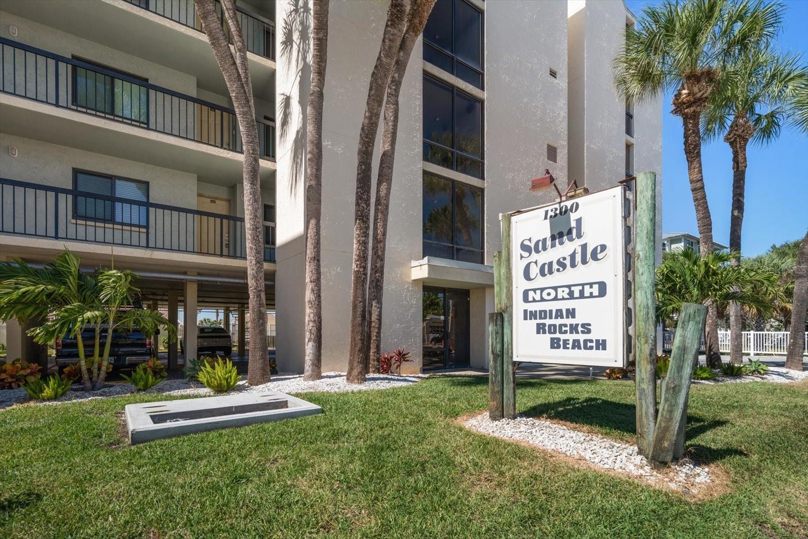 Located beachside, this small condominium complex of 16 units is charming!