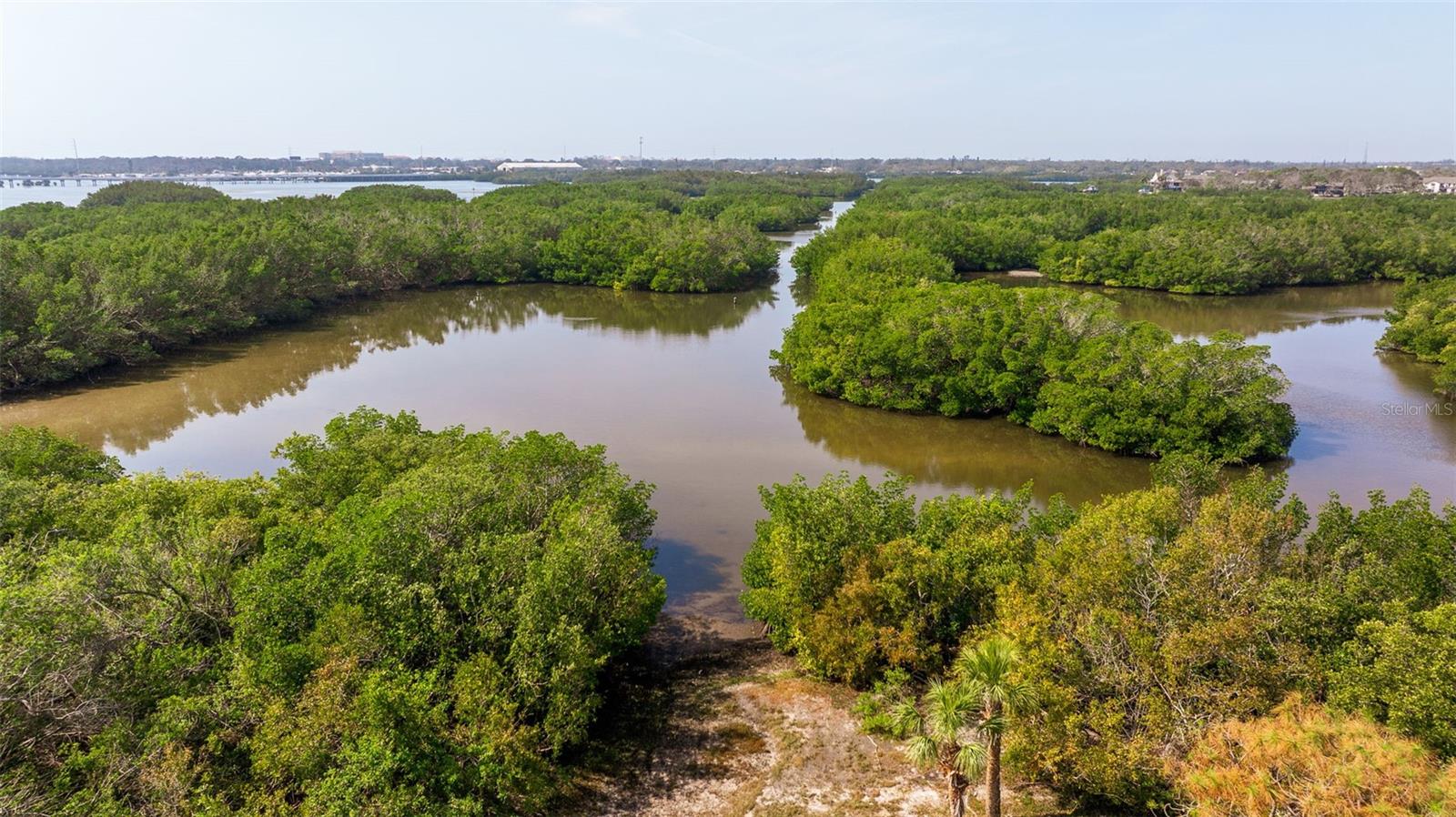 Just behind the tennis courts you there is the perfect spot to launch your kayak, canoe, or paddleboard