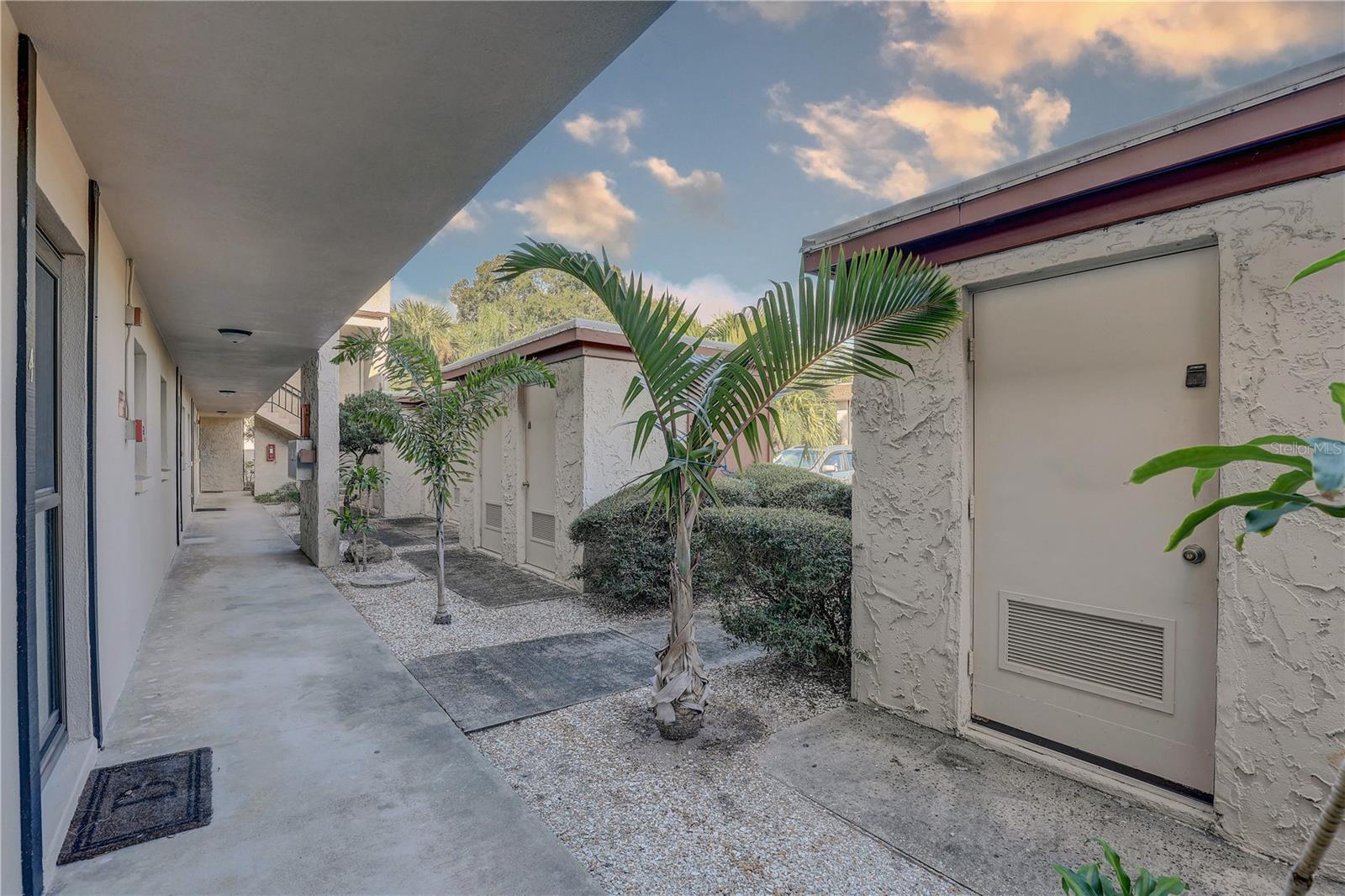 Private Storage closet directly across from your front door