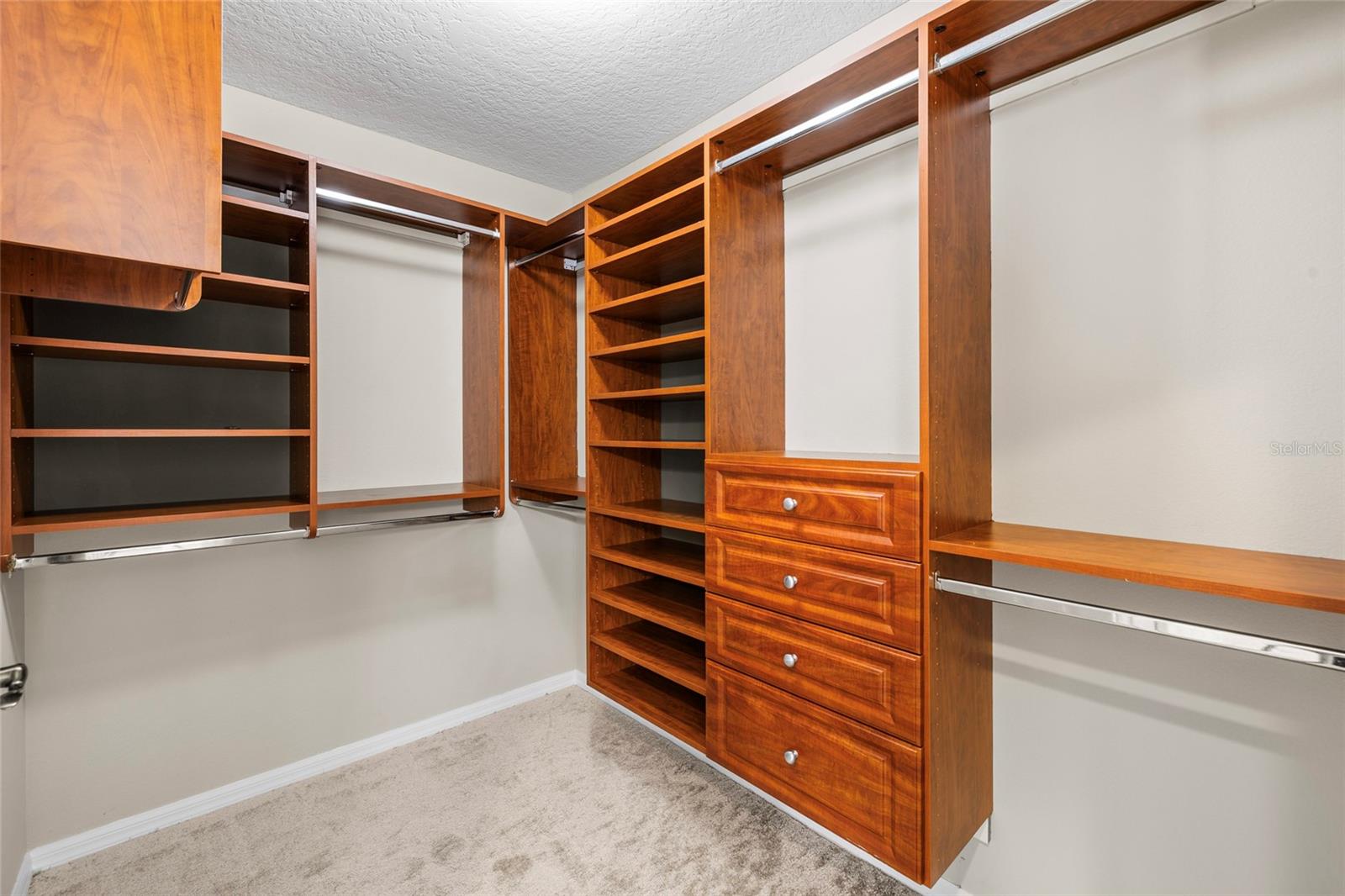 Master Closet with Built Ins