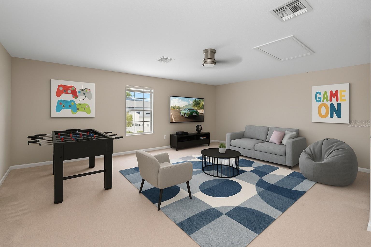 Garage Apartment - Virtually staged