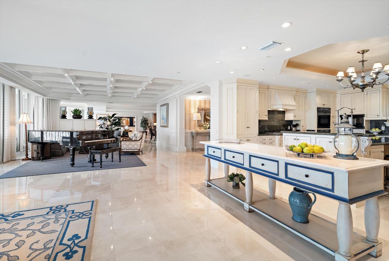 Every detail exudes understated elegance — from the artisan millwork to the gracious entertaining spaces overlooking the coastline.