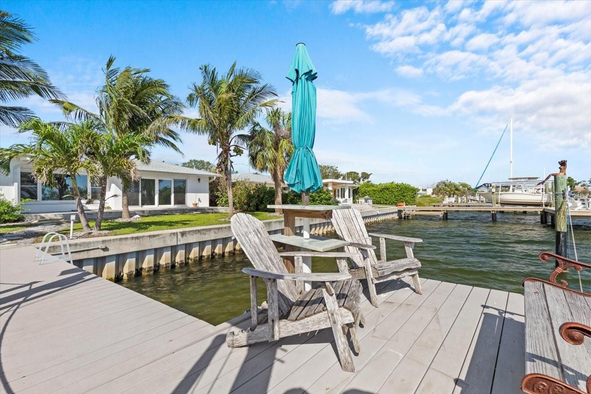 Dock w/ Seating Area