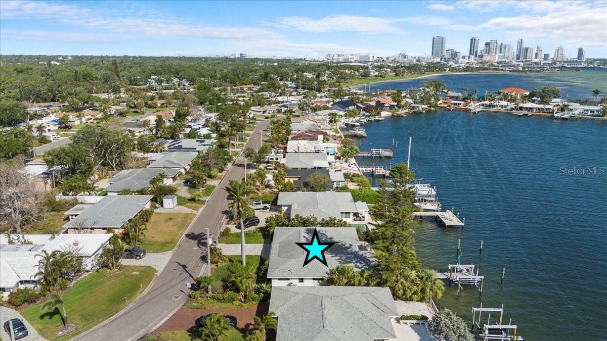 View of Downtown St Pete ...a bike ride away