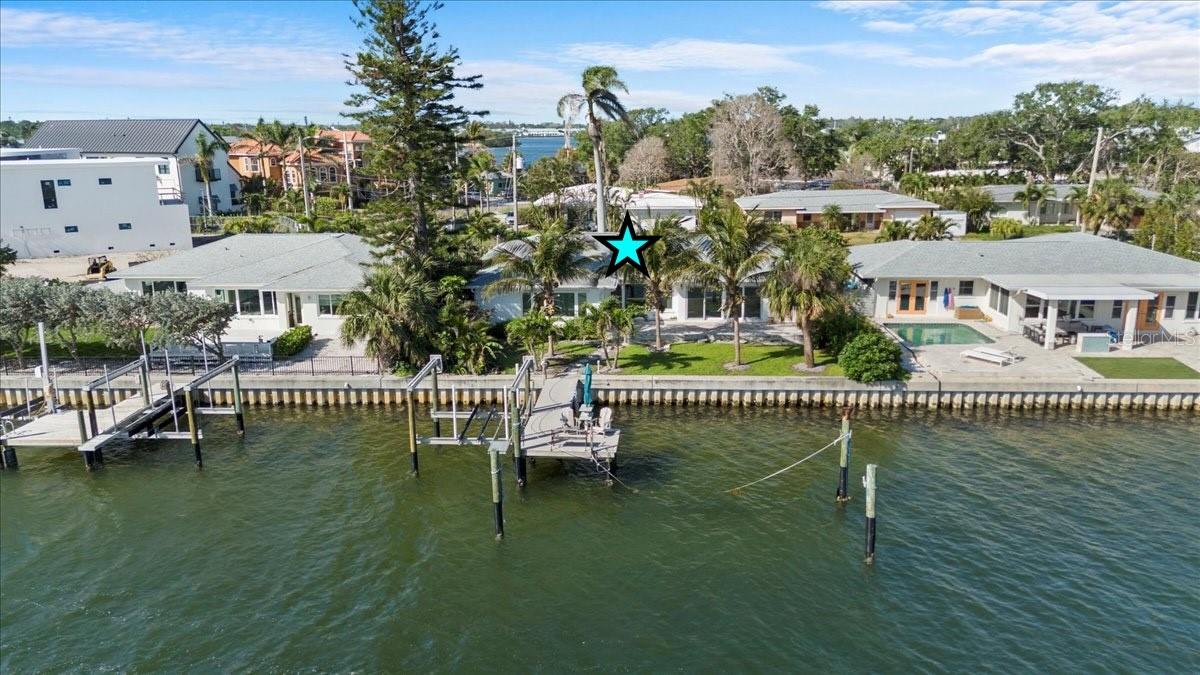 Back of Home - Seawall replaced 8 yrs ago