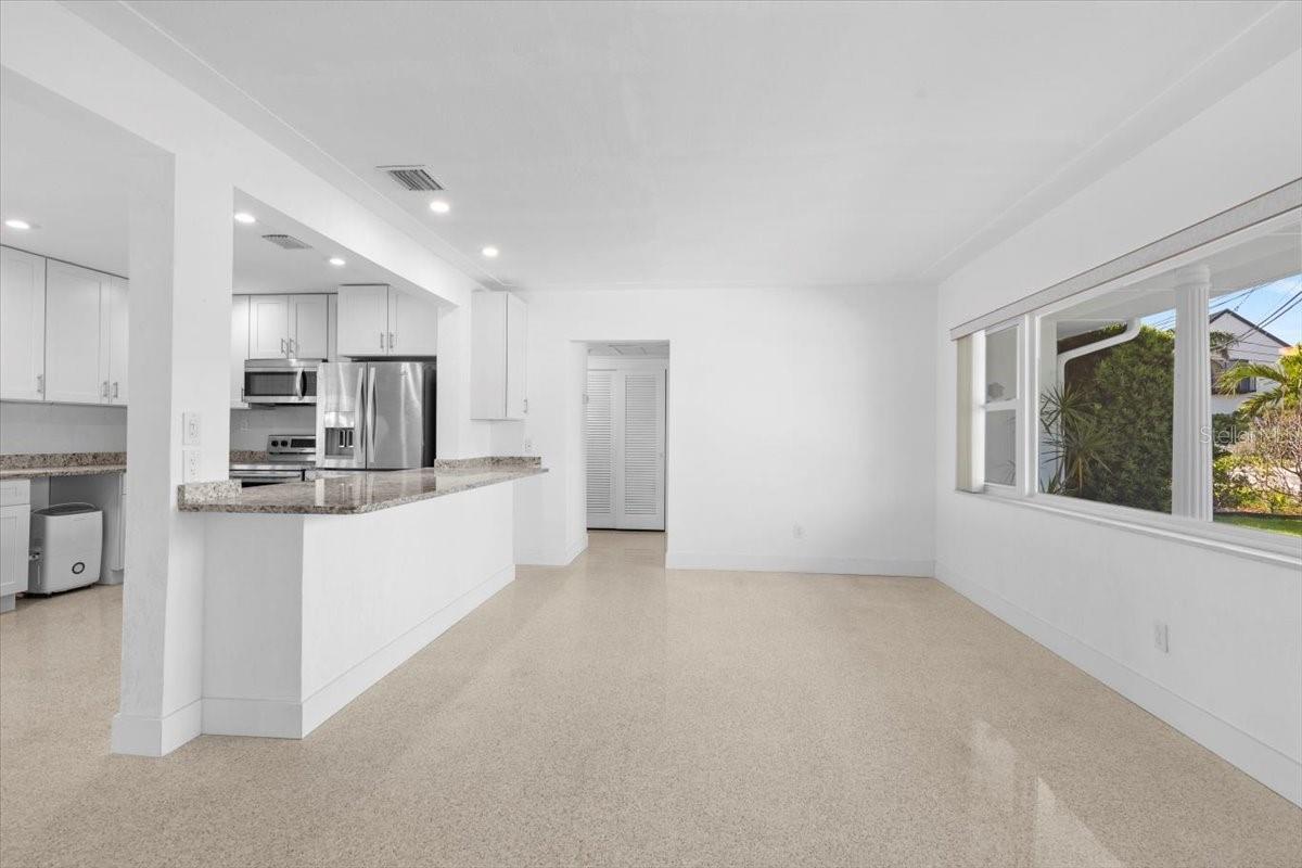 Front Room entrance to home and 2 Guest Bedroom and 2 Guest Bath.  Split Floor Plan!