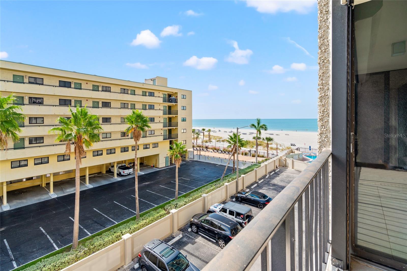 Balcony view from bedroom