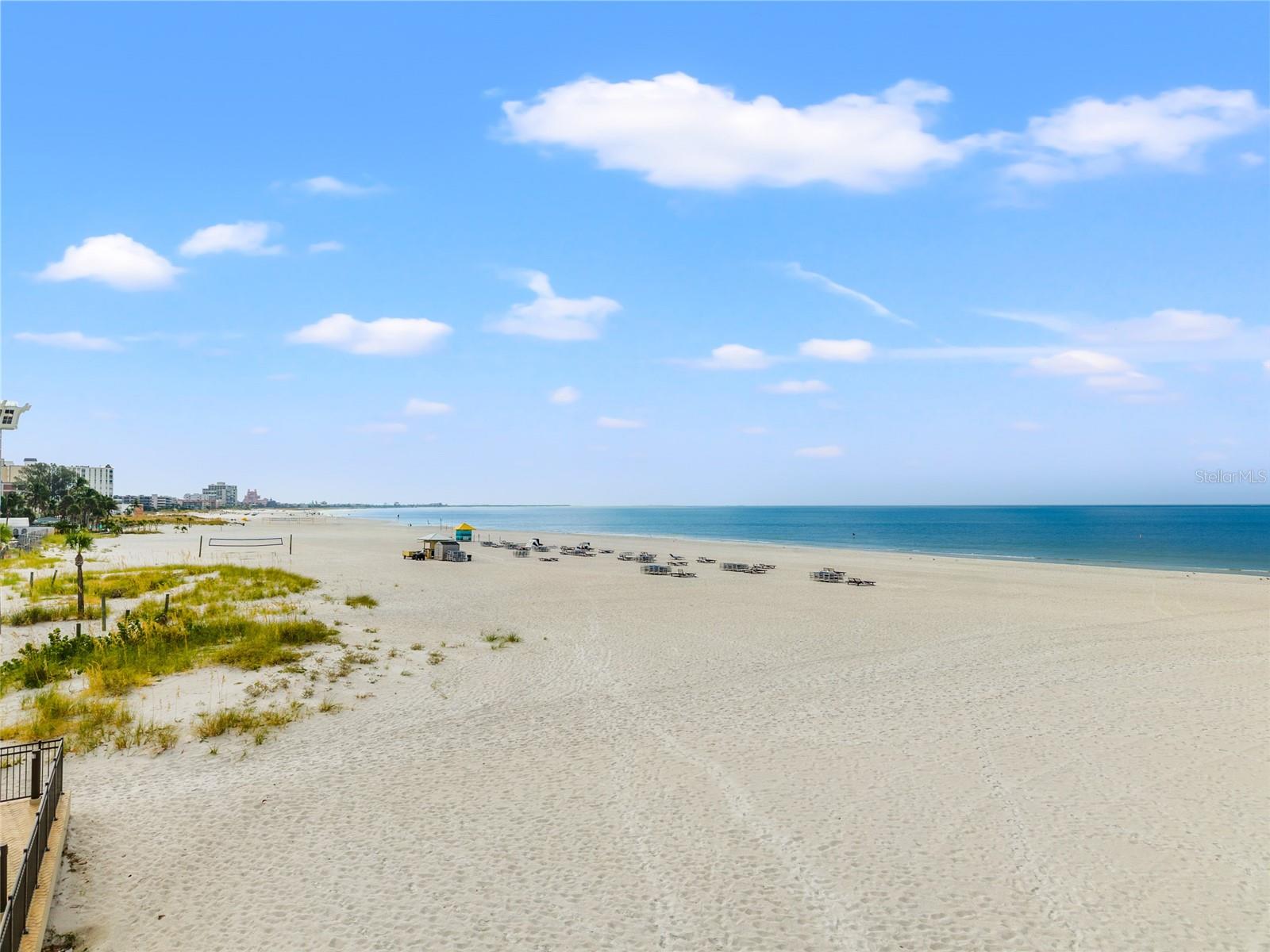 Southern view of St. Pete Beach