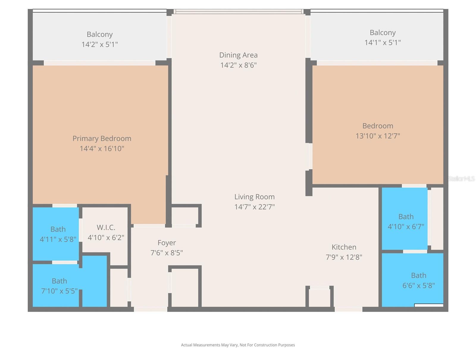 Apartment 410 layout