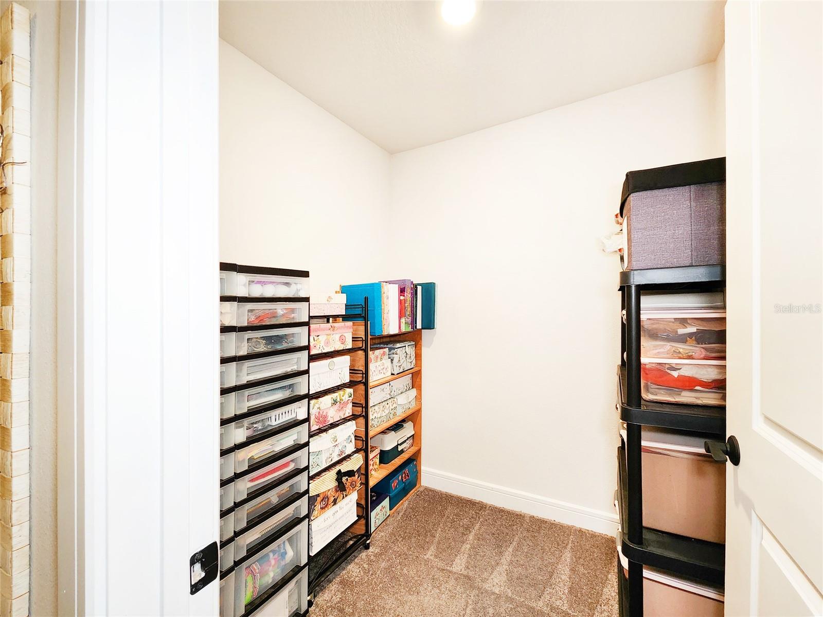 Upstairs bedroom. Being used as a craft room