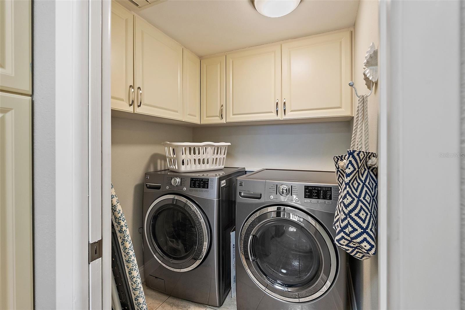 Laundry Room with Storage Cabinets