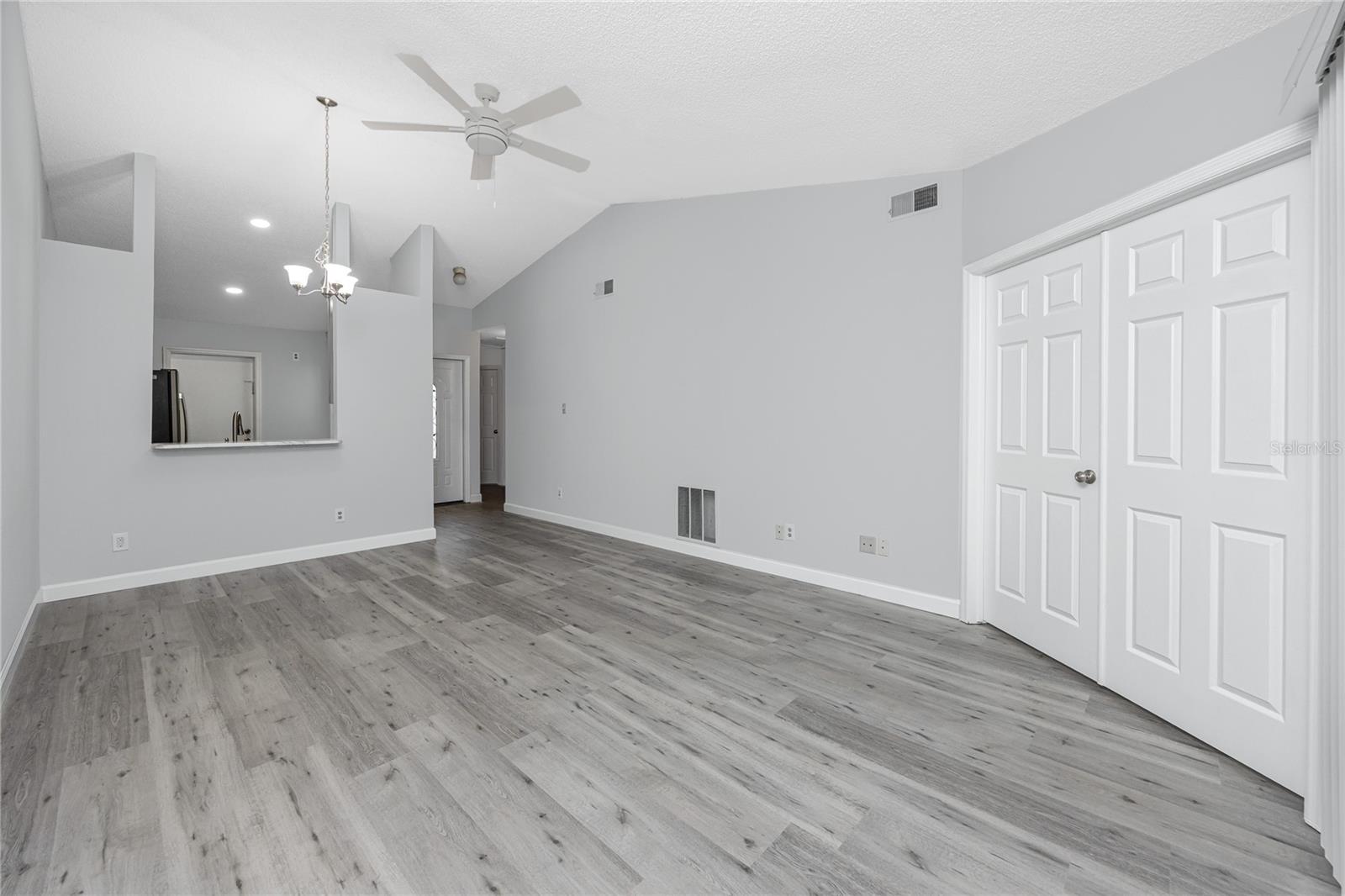 Living Room and Dining combo