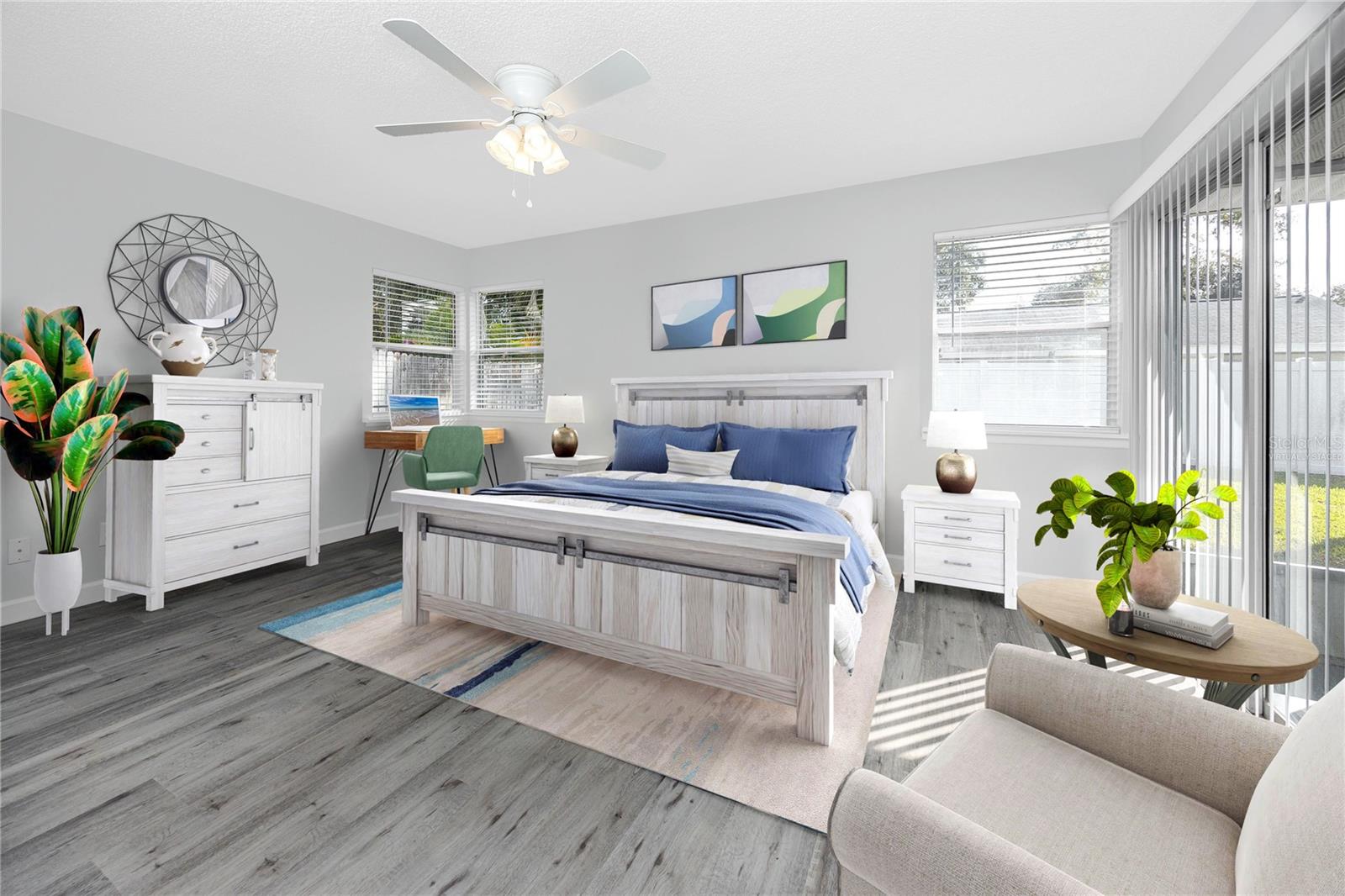 Main Bedroom Virtually Staged