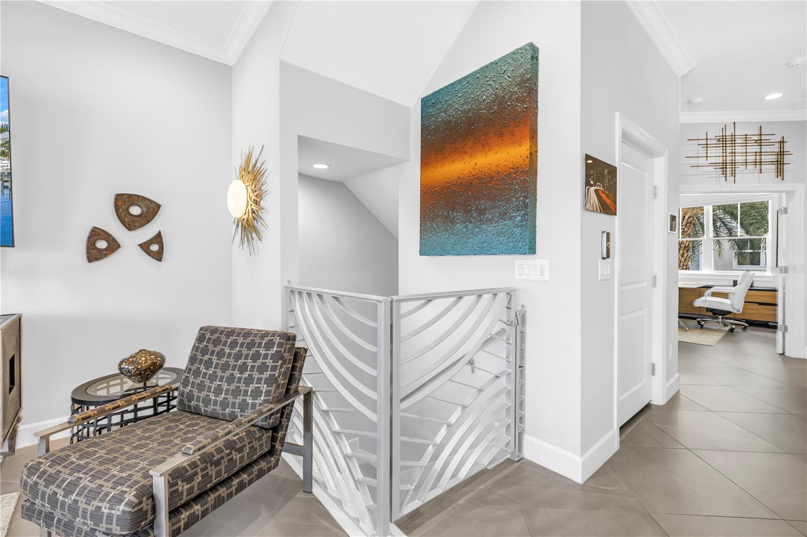 Custom railings and gate (closed)