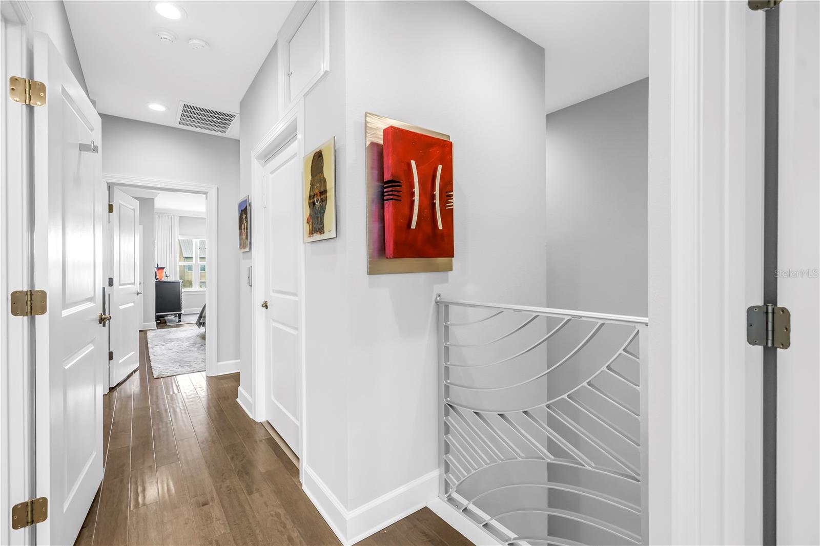 Custom artistic railing