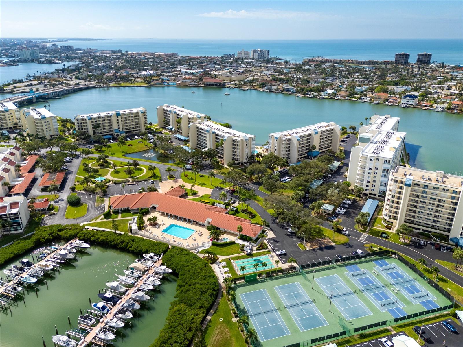 Club House, Pool, Marina & Sports areas view 2