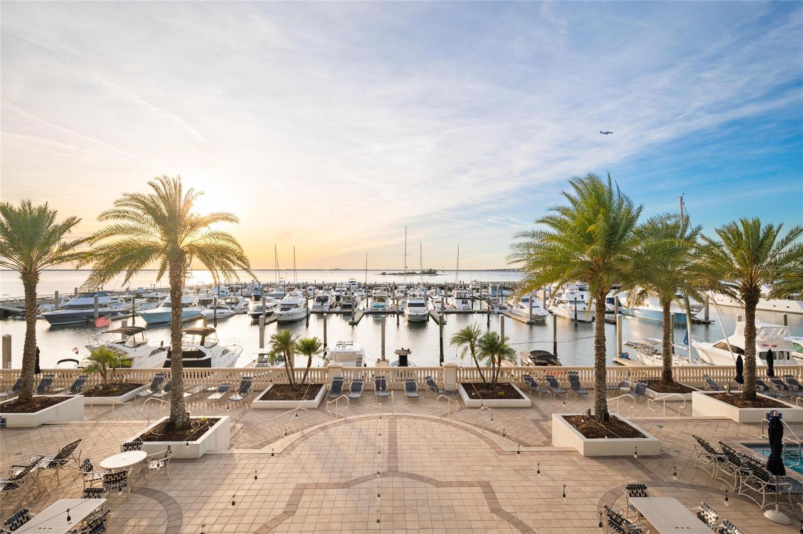 Club Pool Deck and Marina