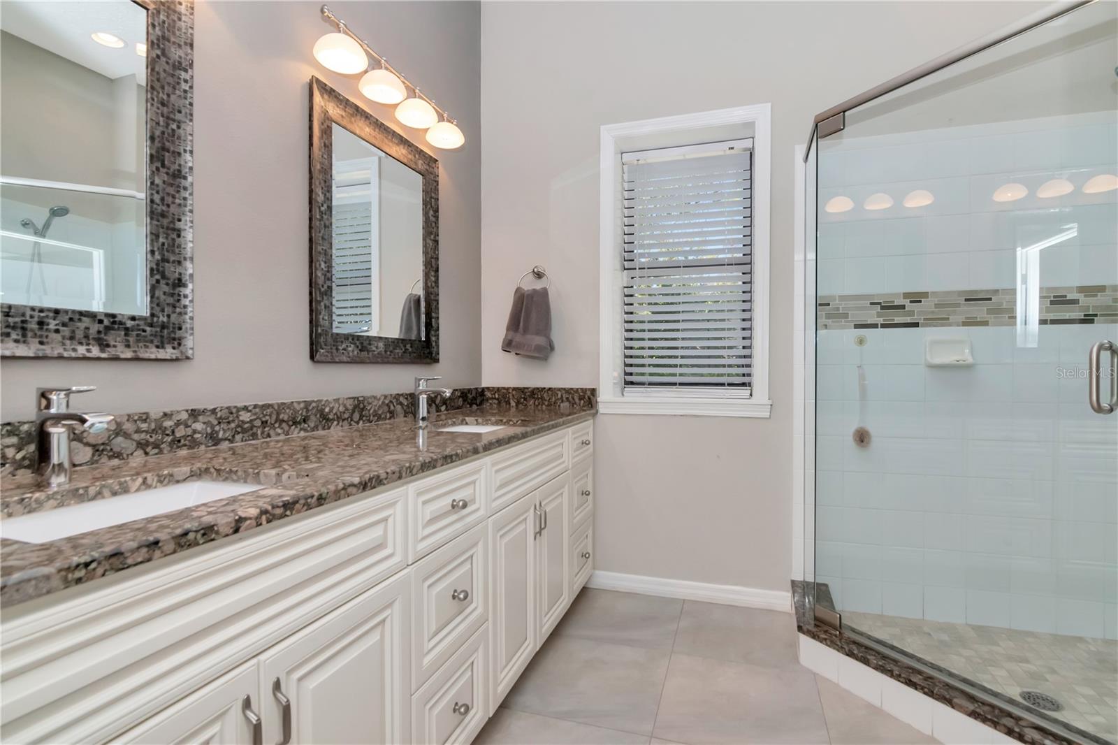 Fully updated bathroom - shared with Bedroom 2 and 3 - Downstairs