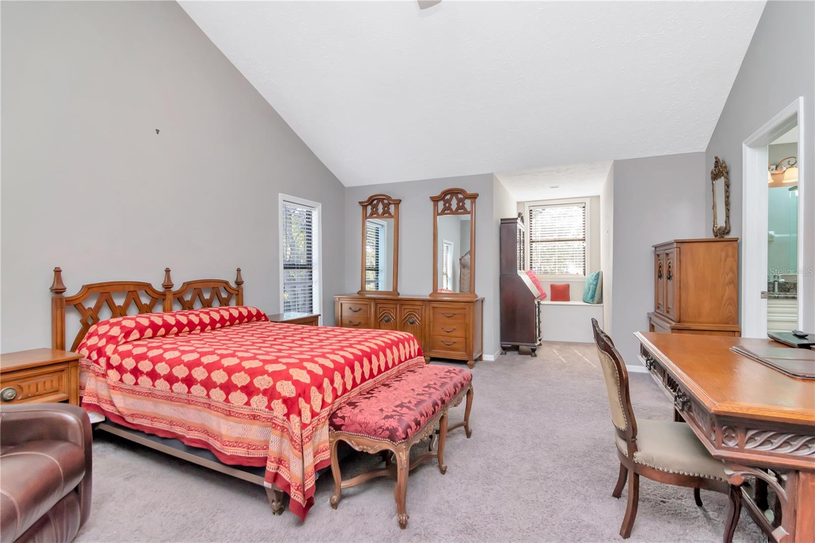 Bedroom 4 with private ensuite bath- Upstairs