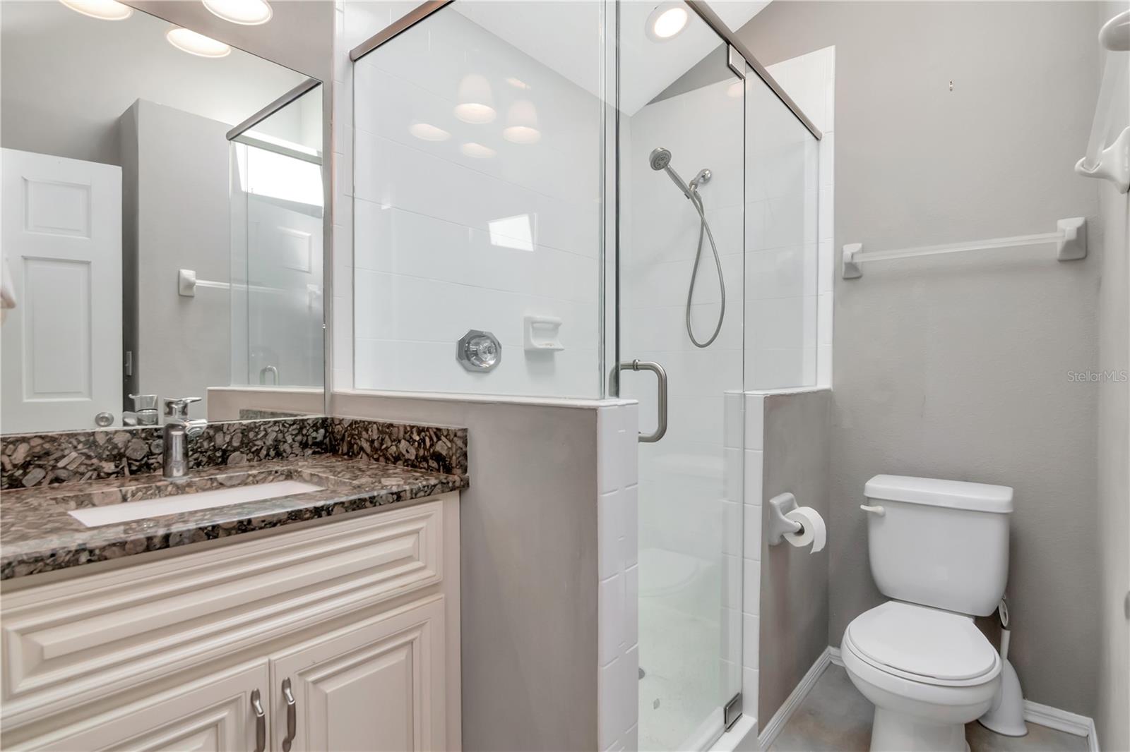 Ensuite bath - bedroom 4 - upstairs