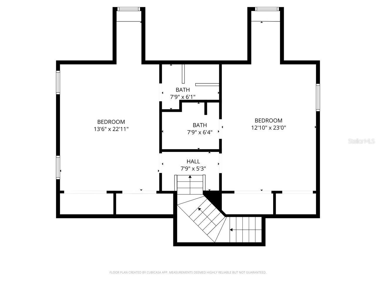 Upstairs Floorplan