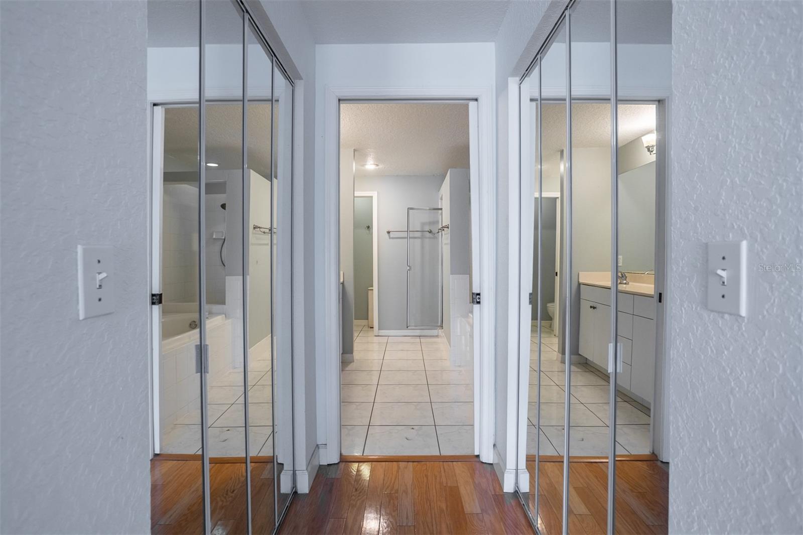 Dual Walk-in Closets