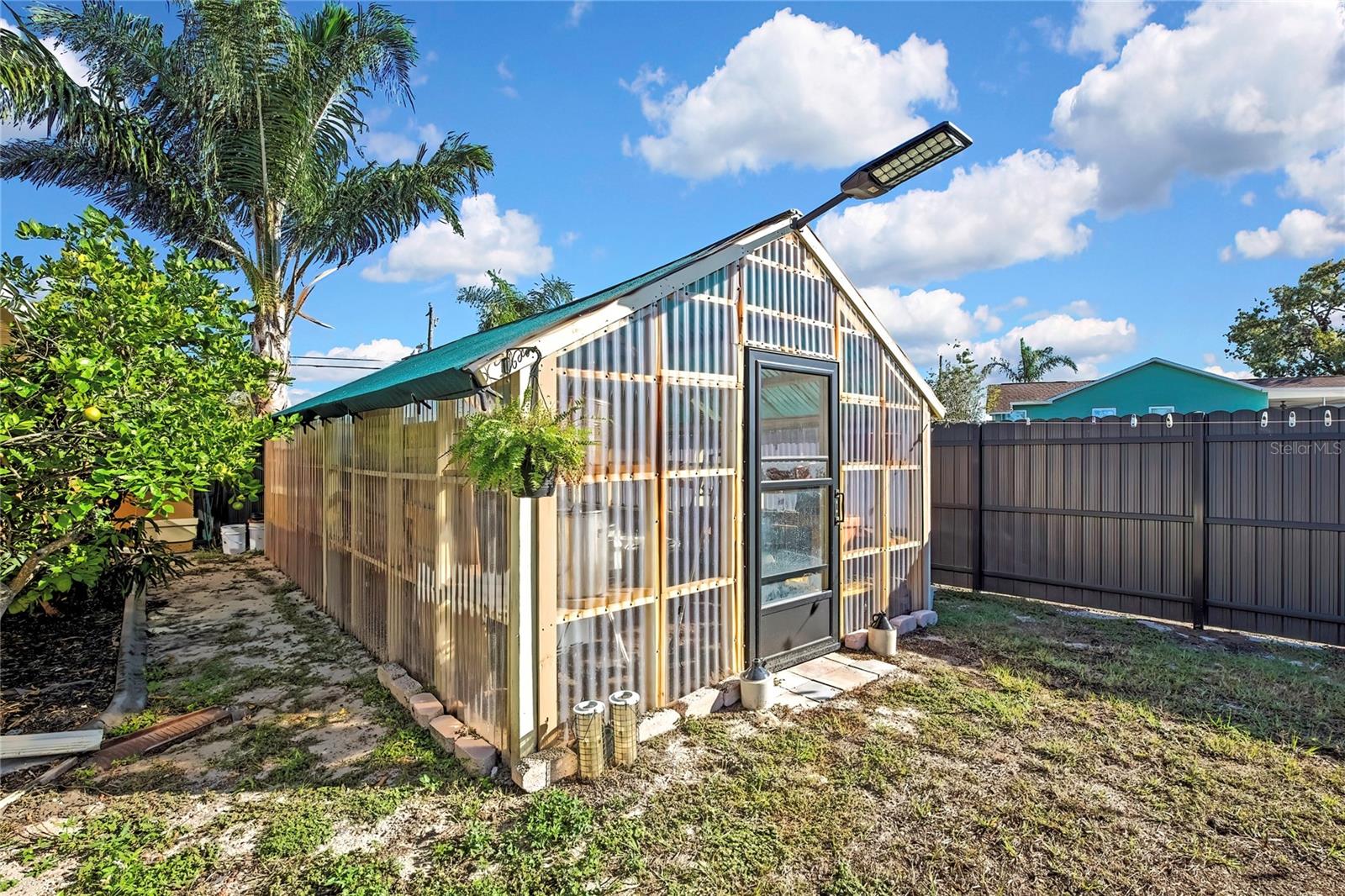 14x 24 Greenhouse with Electric and AC