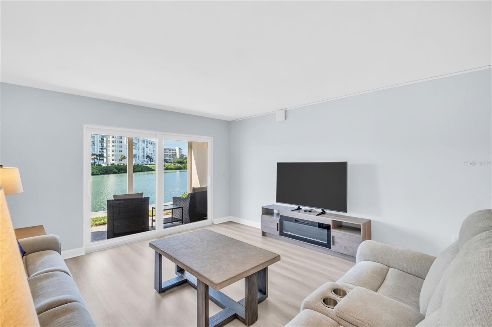 Covered porch right off main living area