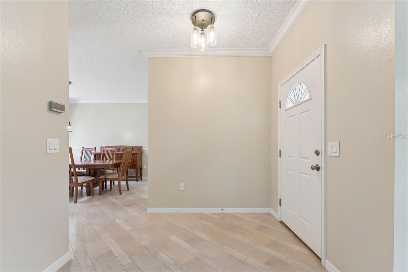 Beautiful front entry area