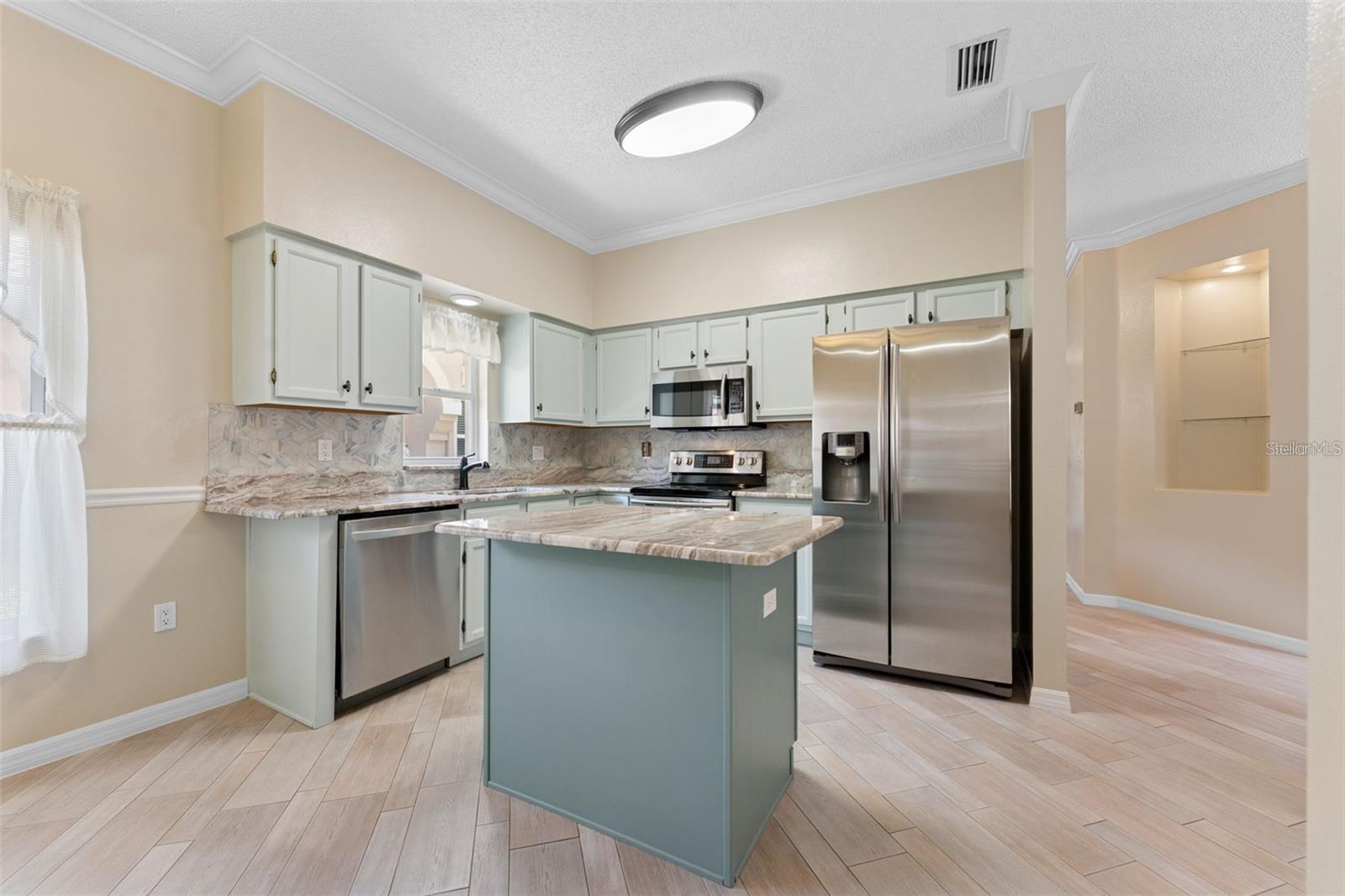 Tastefully updated kitchen