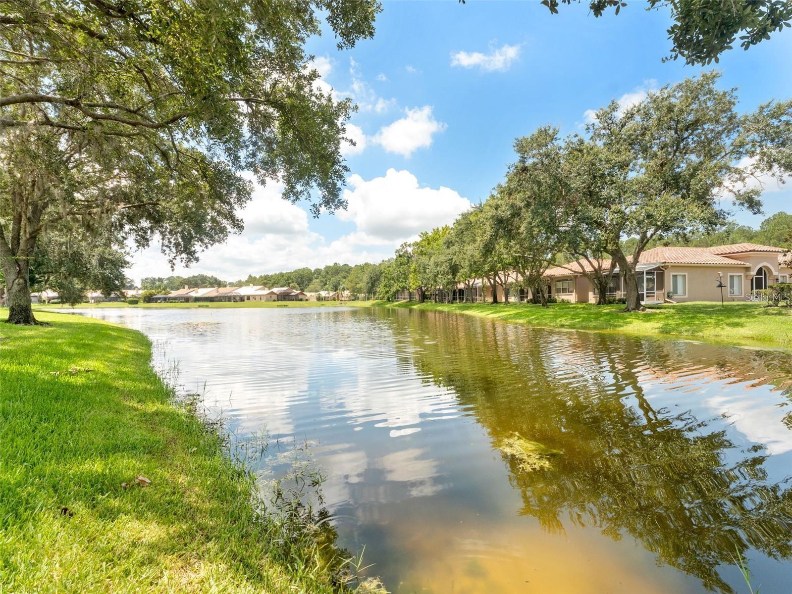 Enjoy nature and serene pond views