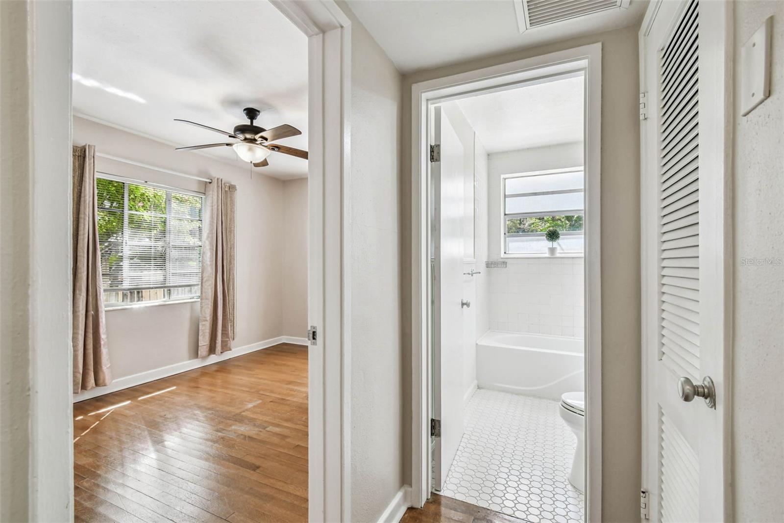 Bath/Bed from Hallway