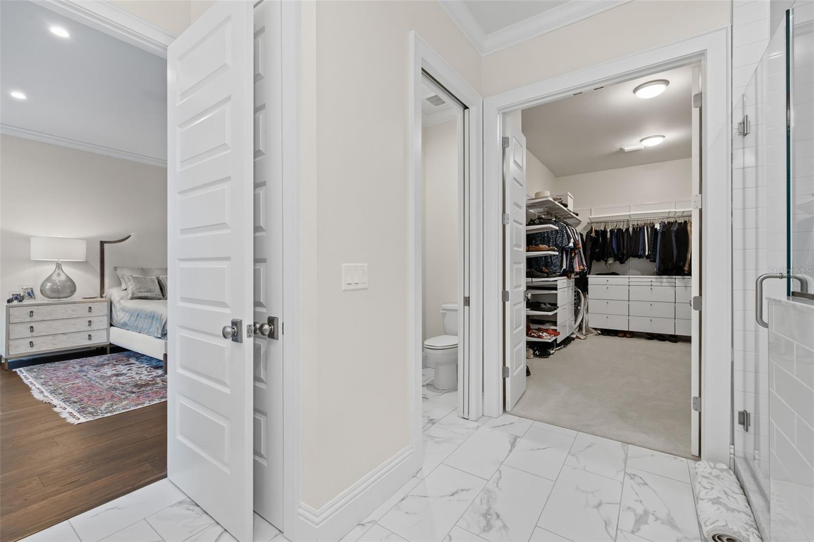 PRIMARY BATHROOM/WALK-IN CLOSET