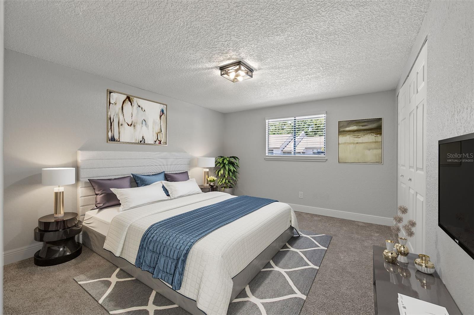 Virtually Staged Bedroom 2