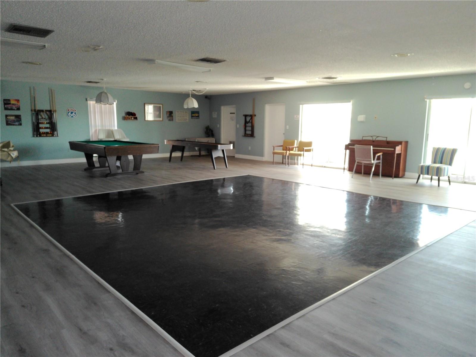 Clubhouse dance floor