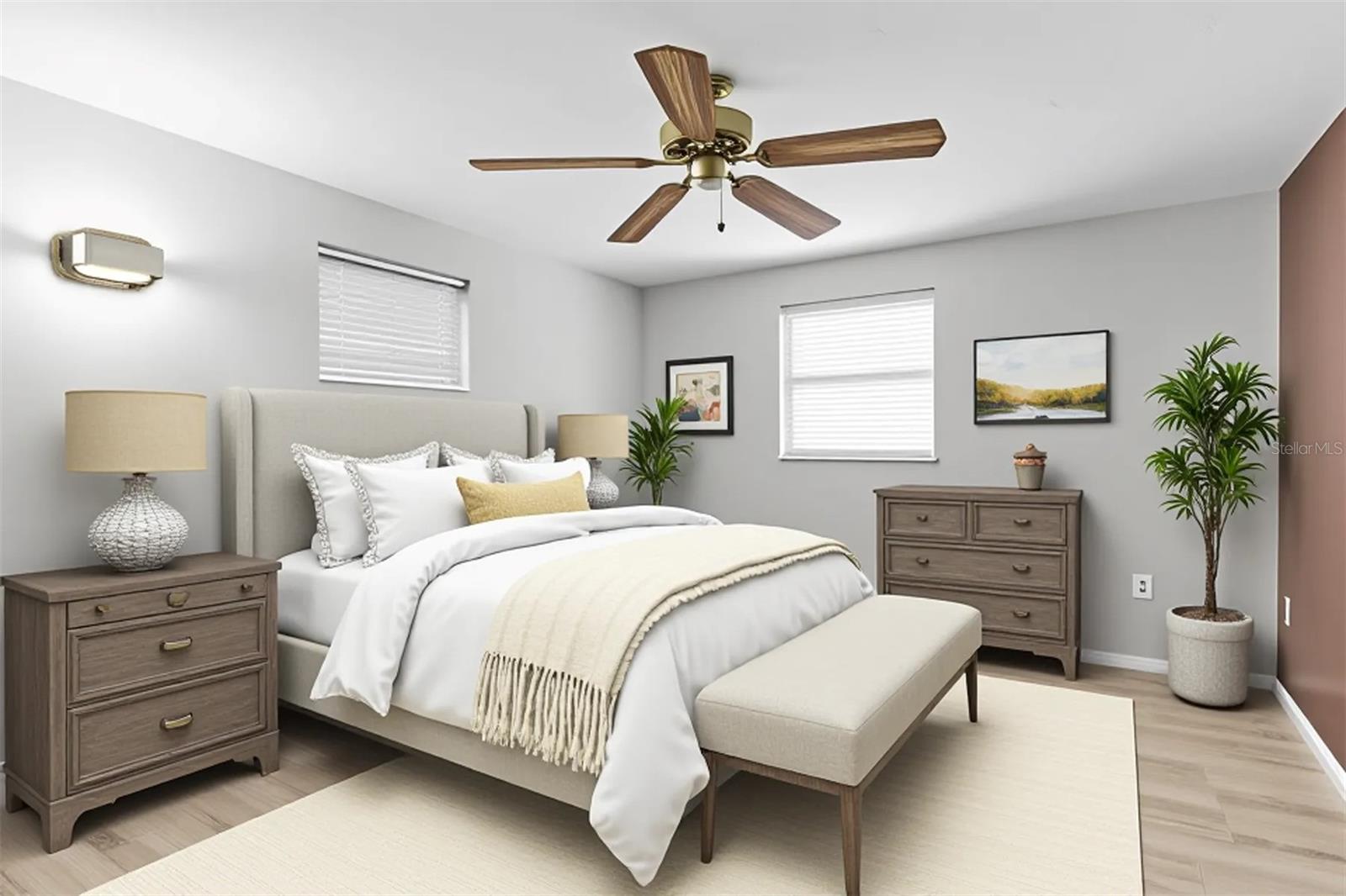 Bedroom 1/Virtual stage