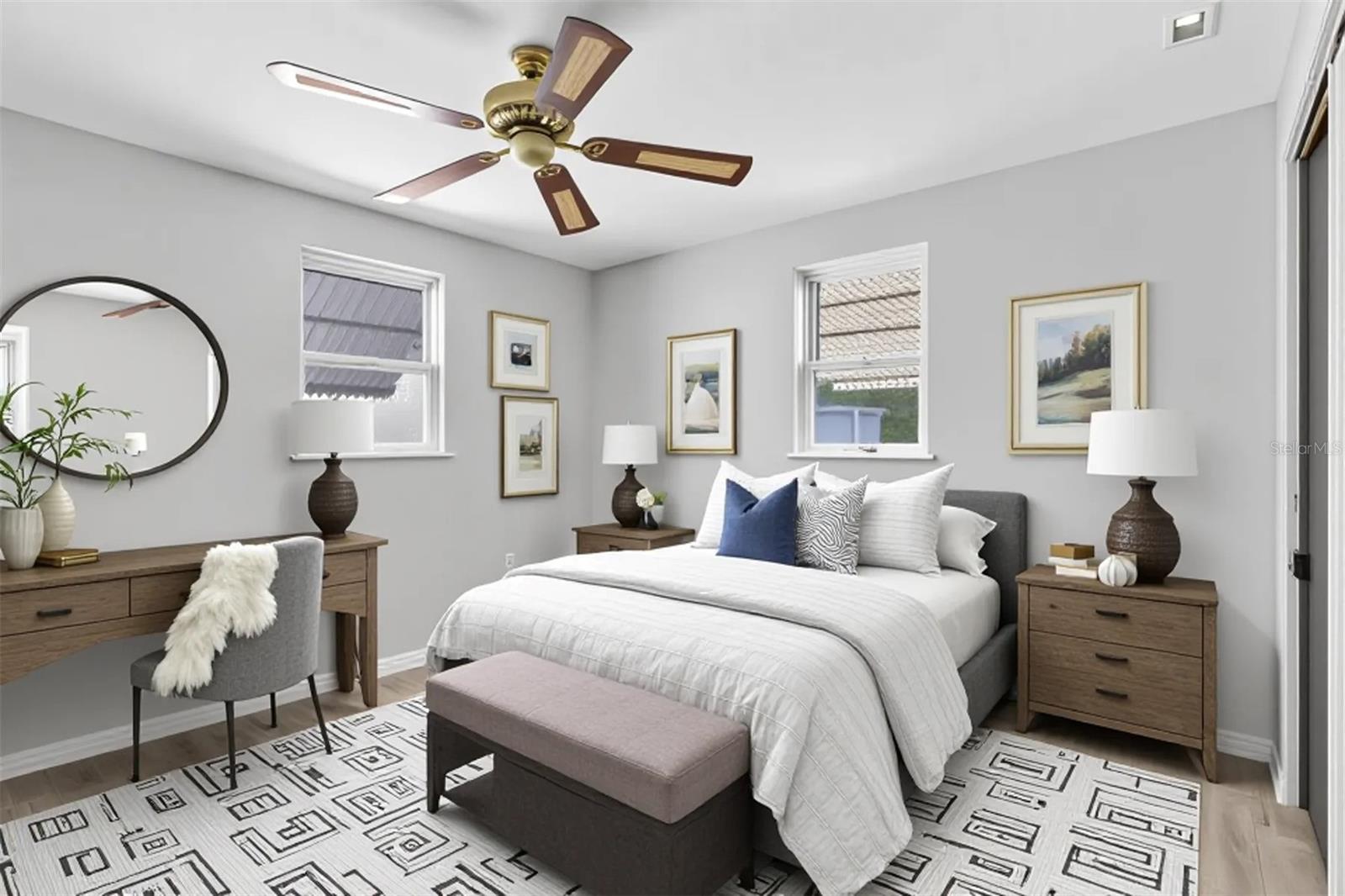 bedroom 2/virtual stage