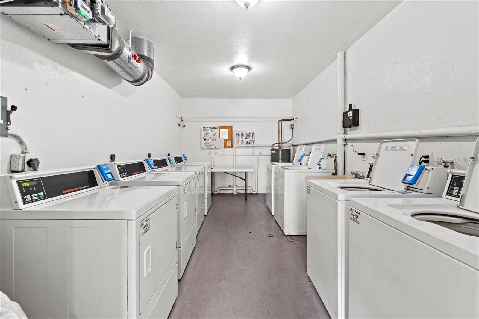 Laundry on 2nd floor of building