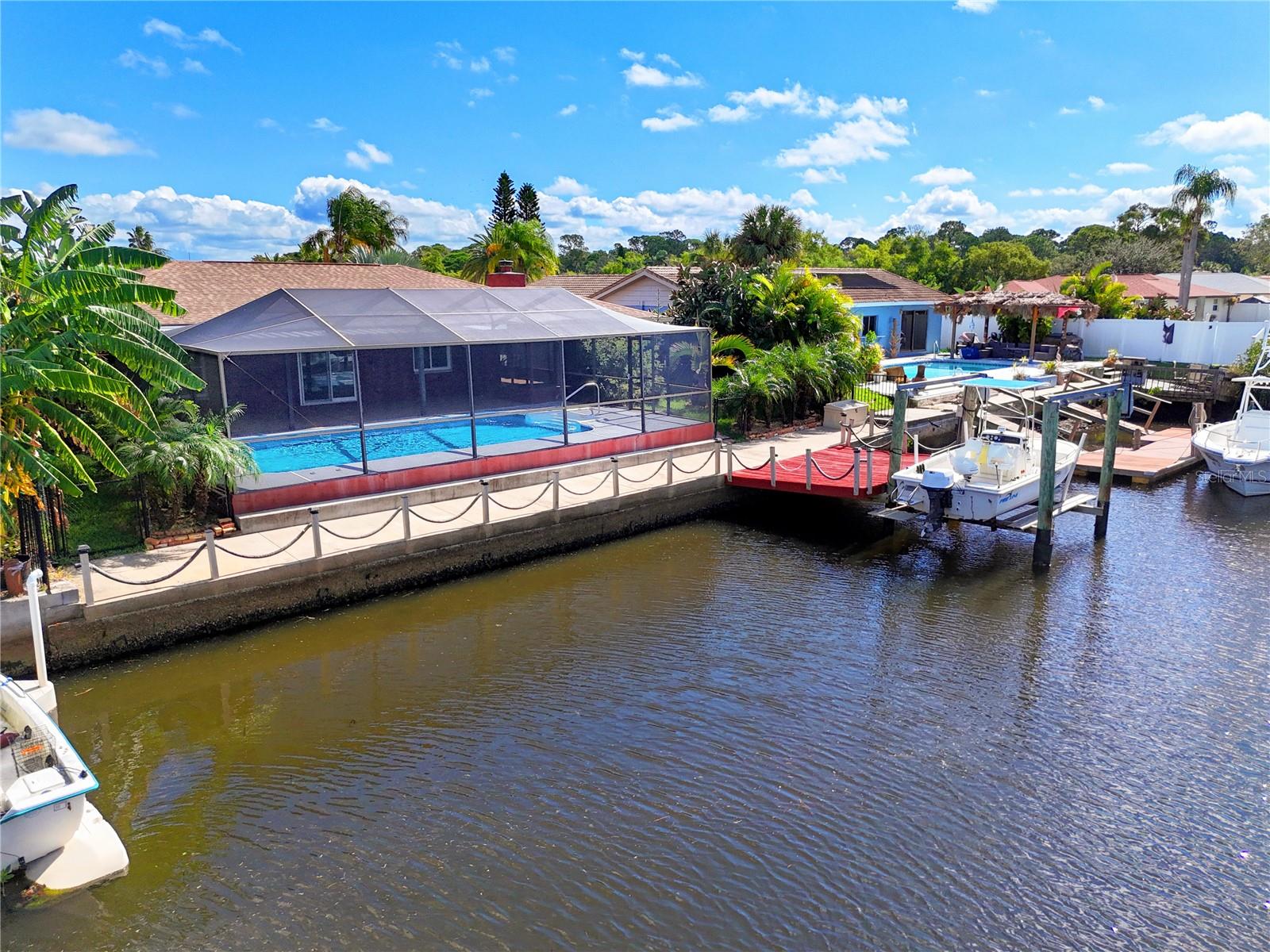 Aerial -9817 San Sierra Way, Port Richey, FL 34668