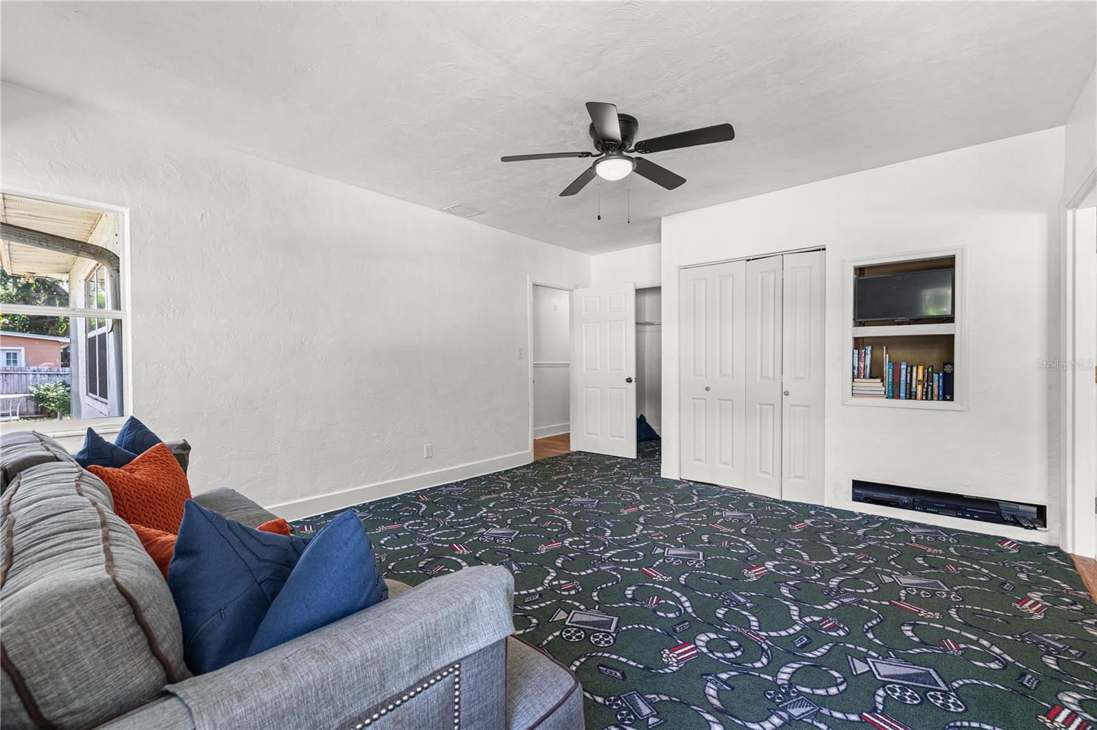 Another family room that could easily be converted to a 5th bedroom