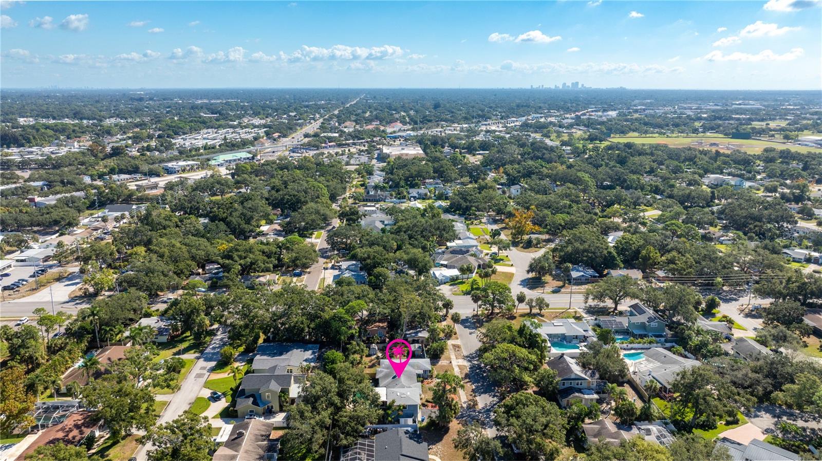 20 mins or less to Downtown St Pete