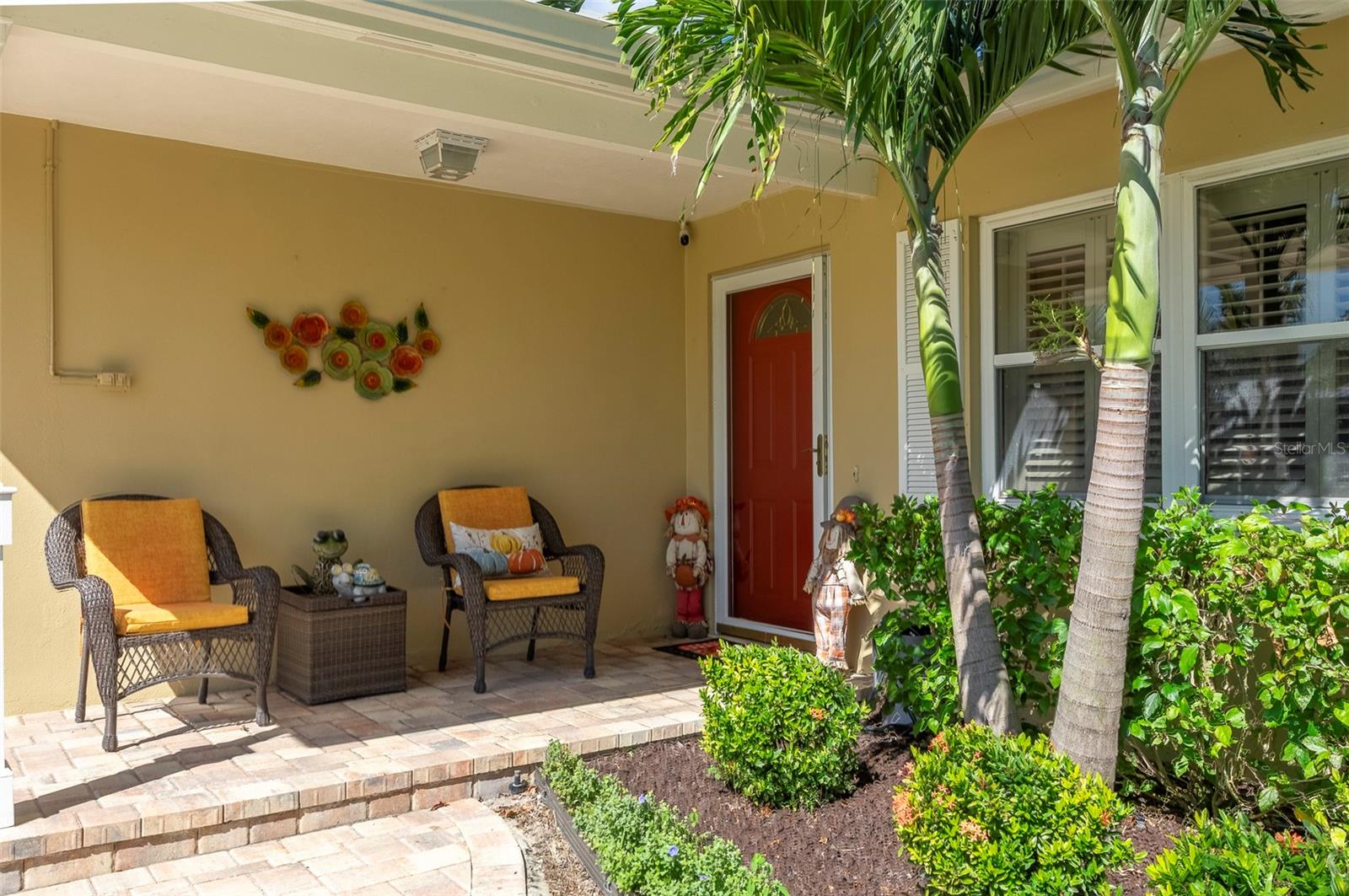 This porch is shaded most of the day making it a pleasure to relax on.