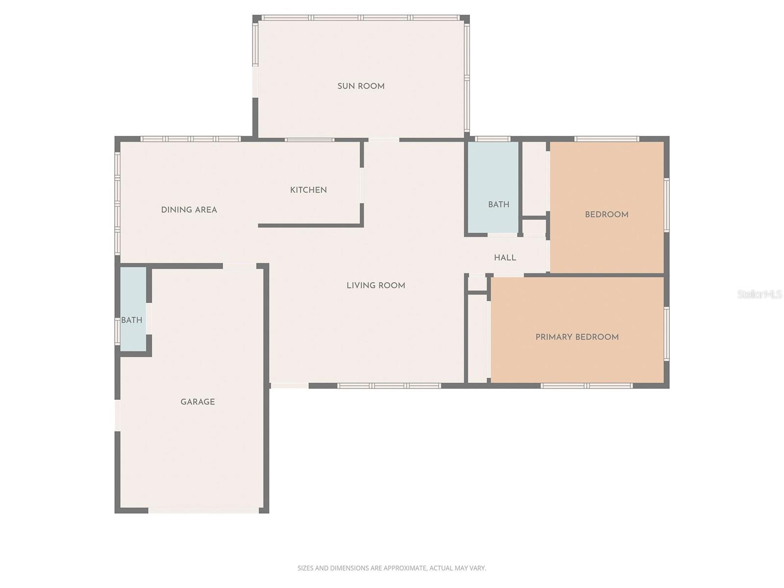The home's Floorplan