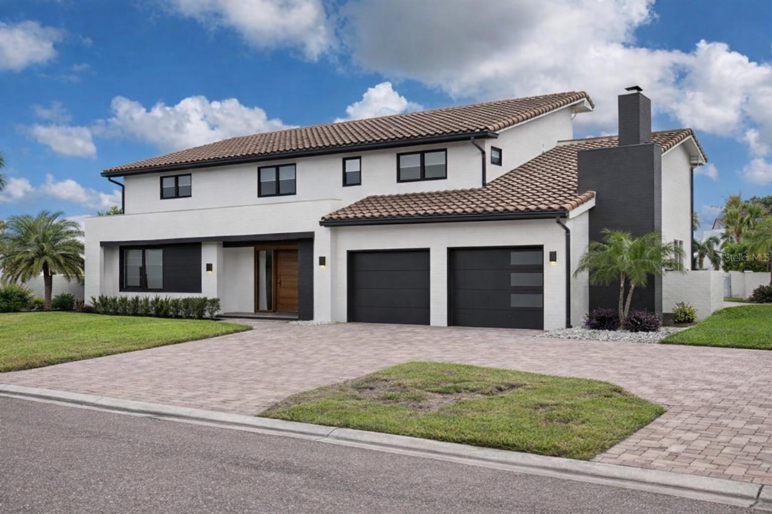 AI generated updated front elevation.